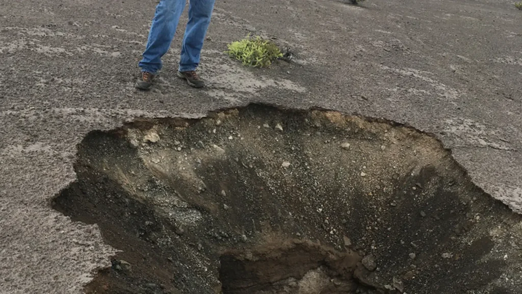 How Sinkholes Form Beneath Solid Ground featured reference image