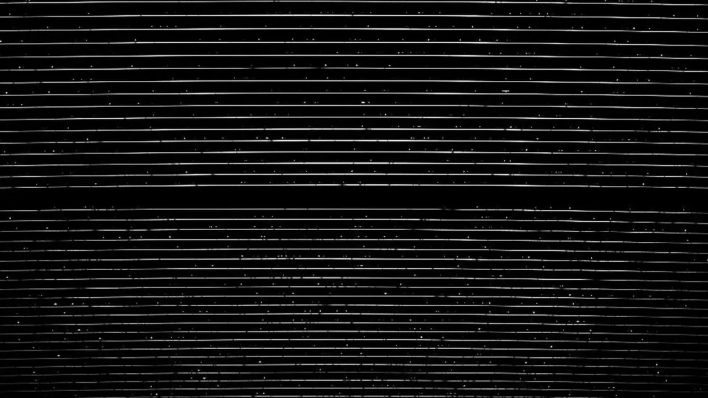 High-resolution astronomical spectrum showing many narrow absorption lines