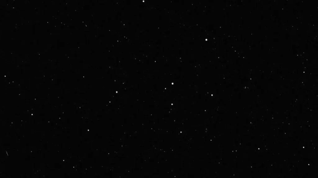 Dense star field in the constellation Cepheus recorded by NASA’s Dawn spacecraft camera