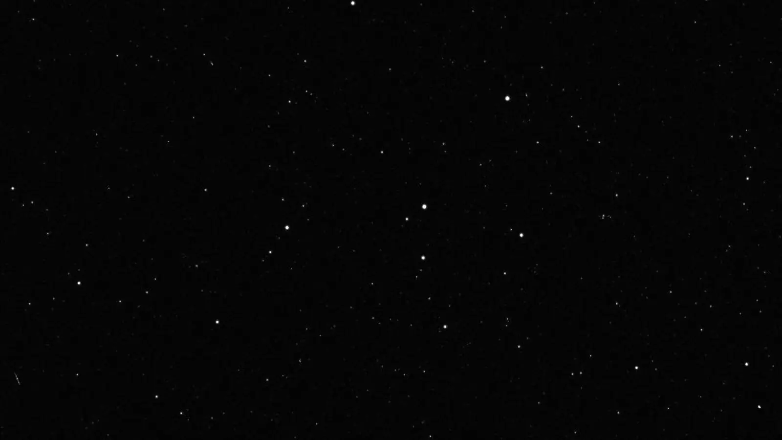 Dense star field in the constellation Cepheus recorded by NASA’s Dawn spacecraft camera